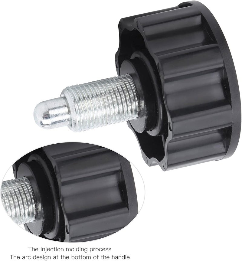 luckyfours Fitness Pull Pin, Pin Knob Pull Up Spring Knob Pop Pin Compact Shape Spinning Bike Pull Pin Spring Knob Screw Replacement Parts Fitness Pin for Fitness Equipment Exercise Machines - Image 5