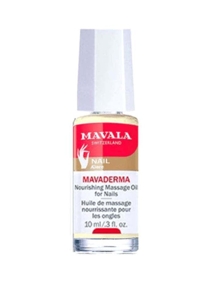 Mavala Mavaderma Nourishing Massage Oil For Nails Clear 10ml - Image 1