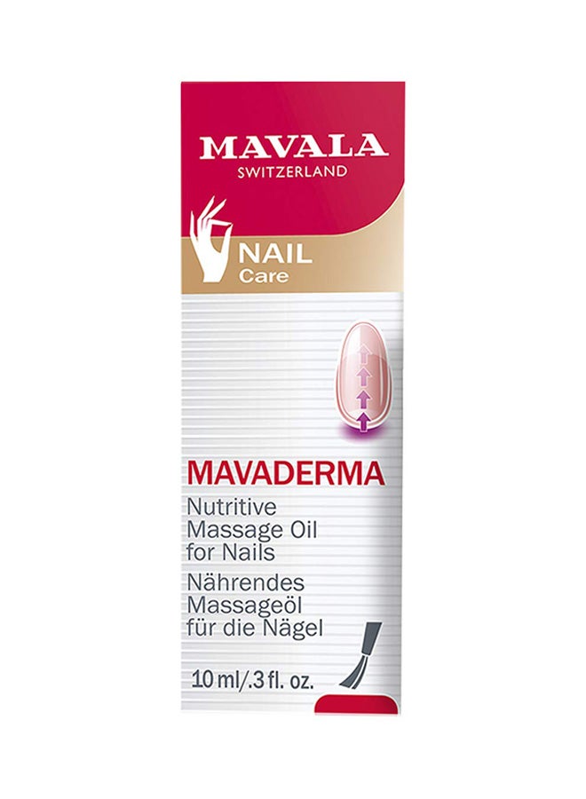 Mavala Mavaderma Nourishing Massage Oil For Nails Clear 10ml - Image 4