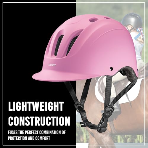 Troxel Sport 2.0 Injection Molded Horse Riding Helmet, Lightweight Adjustable Design, Safety Horseback Riding Gear - Image 3