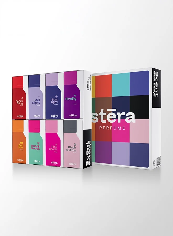 Women's ALL 8-in-1 Perfume Collection - Eau De Parfum - 50ml (Each), Long Lasting Fragrance, Travel Size Perfumes, Premium Perfume Gift Set For Women