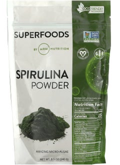 MRM Nutrition Spirulina Powder, 8.5 oz (240 g) 