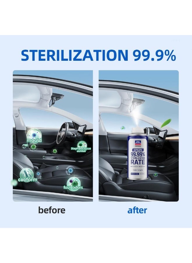 Glodway Car Air Refresher Spray, Odor Eliminator with Cedar Cologne Scent, 150 ml. - Image 2