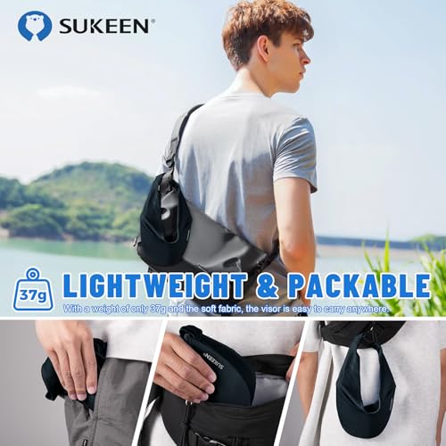 Sukeen قبعة سكين القابلة للتمدد مع واقي من الشمس بحجم مجاني - Image 4