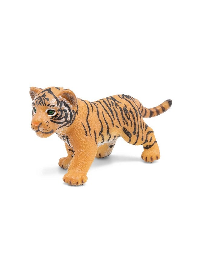 Papo -Hand-Painted - Figurine -Wild Animal Kingdom - Tiger Cub -50021 -Collectible - for Children - Suitable for Boys and Girls- from 3 Years Old - Image 3