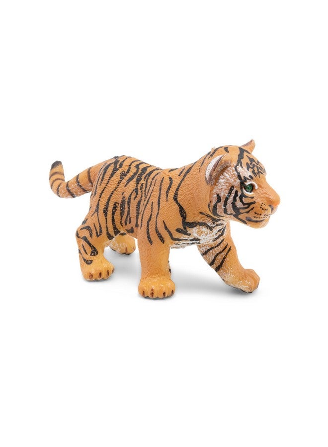 Papo -Hand-Painted - Figurine -Wild Animal Kingdom - Tiger Cub -50021 -Collectible - for Children - Suitable for Boys and Girls- from 3 Years Old - Image 1