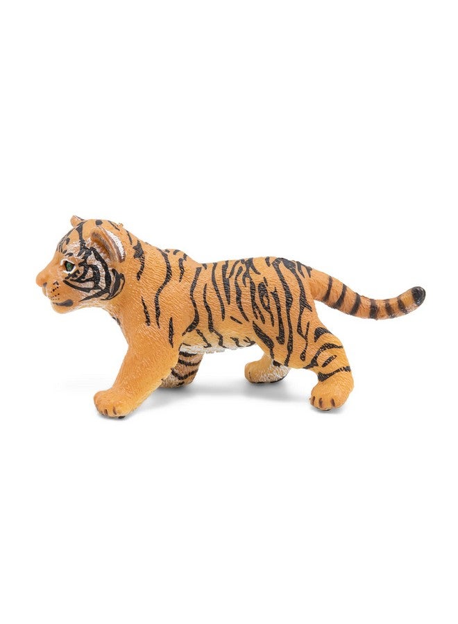 Papo -Hand-Painted - Figurine -Wild Animal Kingdom - Tiger Cub -50021 -Collectible - for Children - Suitable for Boys and Girls- from 3 Years Old - Image 5