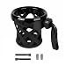 GYMARK Motorcycle Cup Holder Drink Handlebar Cup Holder for Harley Dyna Sportster XL 883 1200 Softail Fat Boy Touring Road King Electra Street Tour Glide Black - Image 2