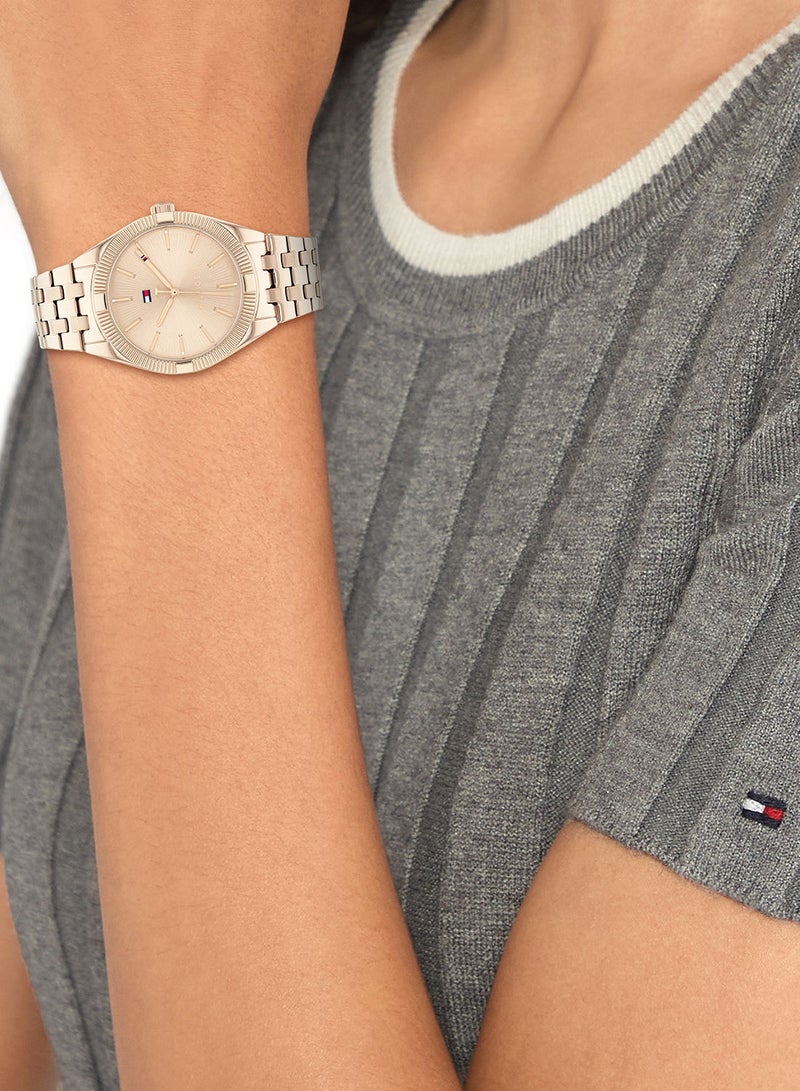 TOMMY HILFIGER ساعة يد تناظرية من الستانلس ستيل 1782551 - Image 4