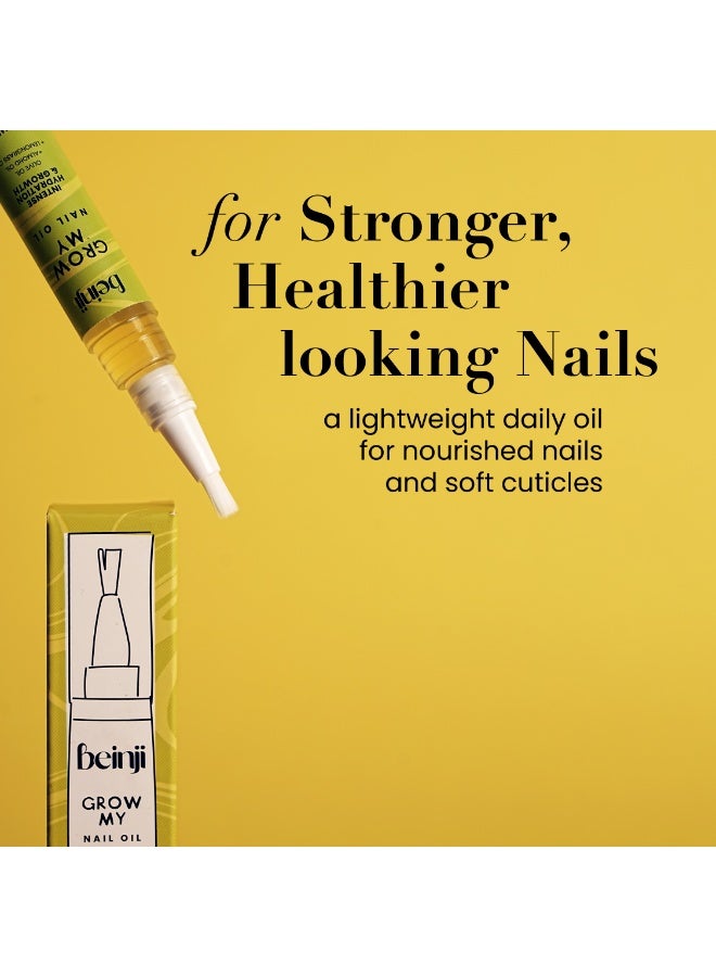 Beinji Grow My Nail Oil 4ml - Image 3