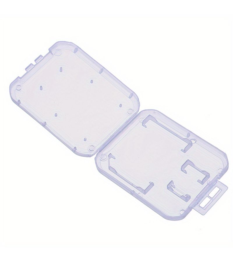 10 عبوات حافظة شفافة لبطاقات الذاكرة الصغيرة جدًا من نوع Micro SD/TF - صندوق تخزين - Image 5