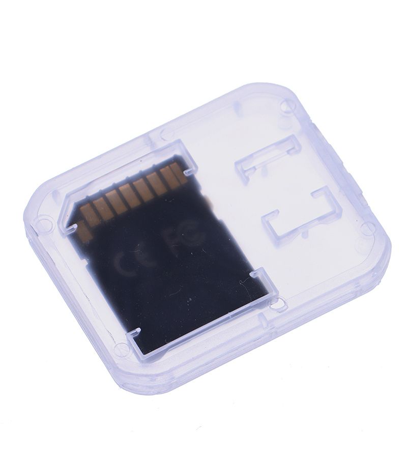10 عبوات حافظة شفافة لبطاقات الذاكرة الصغيرة جدًا من نوع Micro SD/TF - صندوق تخزين - Image 3