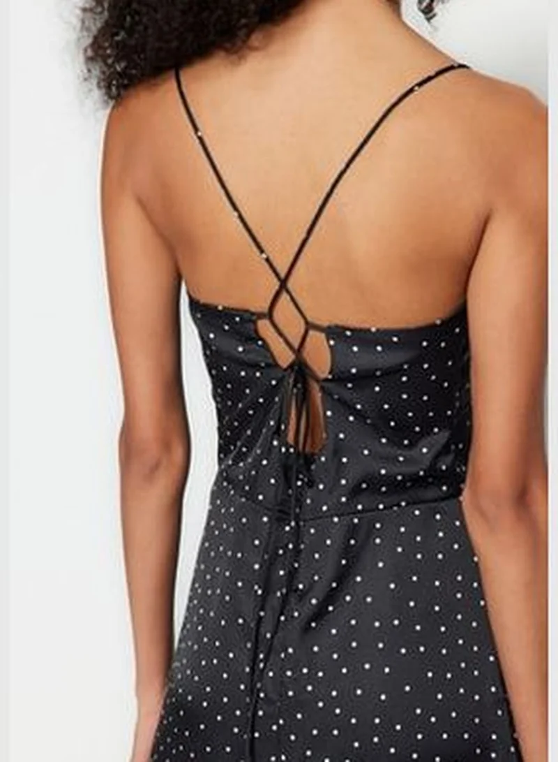 trendyol Black Strap Dress TWOSS23EL00188