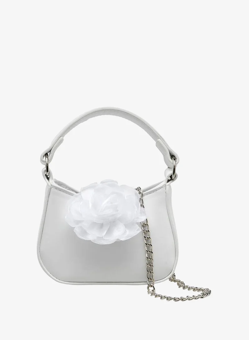 Flora Bella By Shoexpress Flora Bella Embellished Crossbody Bag with Detachable Strap Ramadan Collection