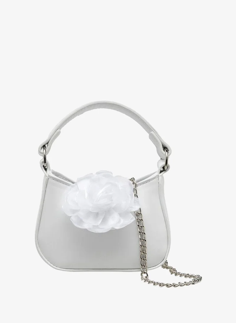 Flora Bella By Shoexpress Flora Bella Embellished Crossbody Bag with Detachable Strap Ramadan Collection
