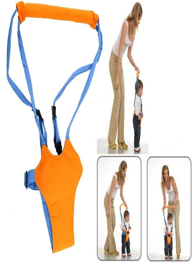 Synlark® Baby Walking Harness, Handheld Kids Walker Helper, Toddler Infant Walker Harness Assistant Belt, Help Baby Walk (Orange) - Image 4