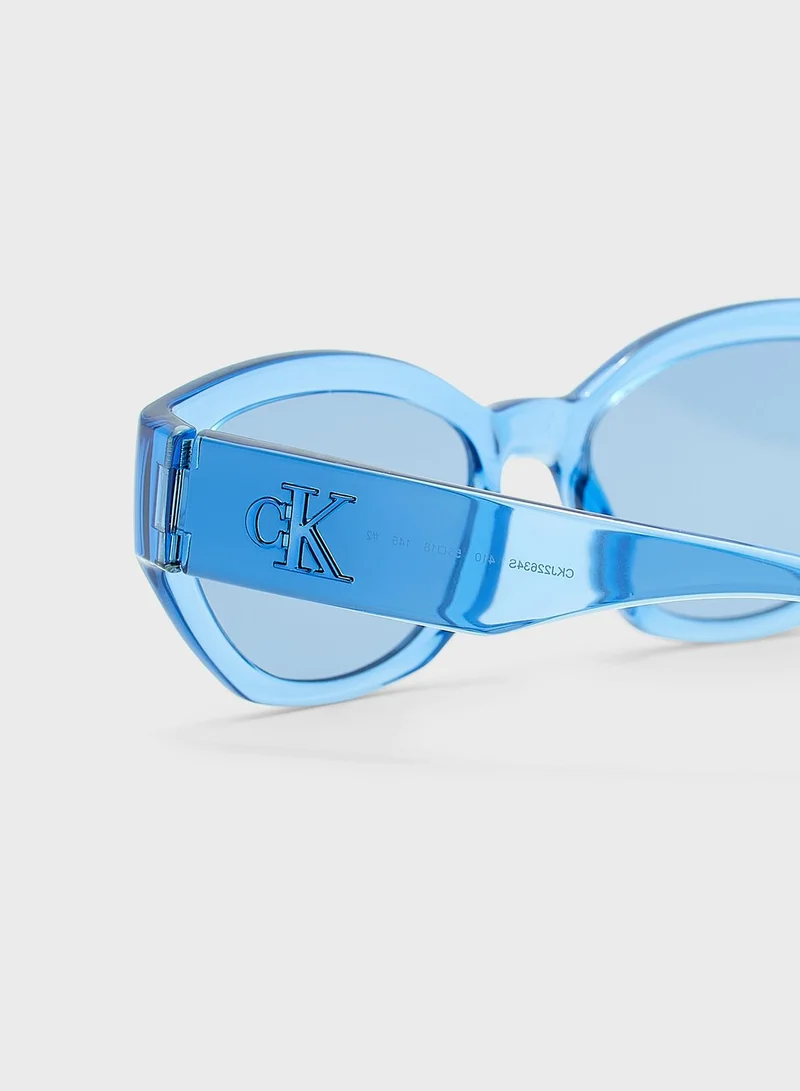 Calvin Klein Jeans Cat Eye Sunglasses