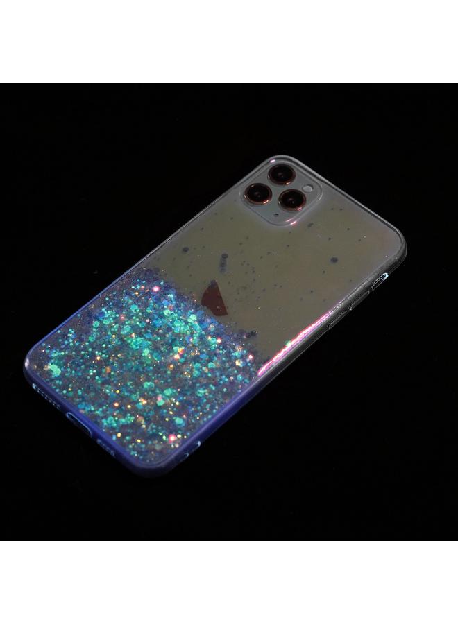 زبون جراب لهاتف iPhone 11 Pro بإطار شفاف من مادة TPU اللامعة اللامعة - Image 4