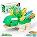 Hirger Spike The Fine Motor Dinosaur Montessori Baby Sensory Toys for Toddlers 13 Preschool Learning Educational Activities 12 Months Old Birthday Gift - Image 3