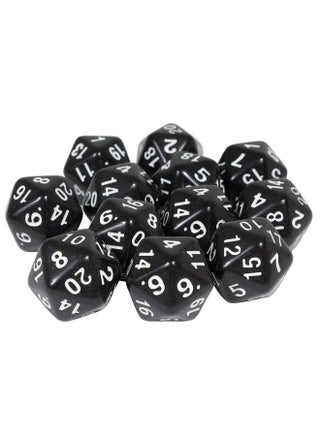 LEARNING ADVANTAGE Polyhedra Dice - 20 Sides - Set of 12 - Hands-on Math Manipulative - Teach Early Numeracy - Math Games for Kids - pzsku/ZD115A25009EB523E7EC7Z/45/1749924320/338953ee-8be5-40ee-8734-8b919d443bf4