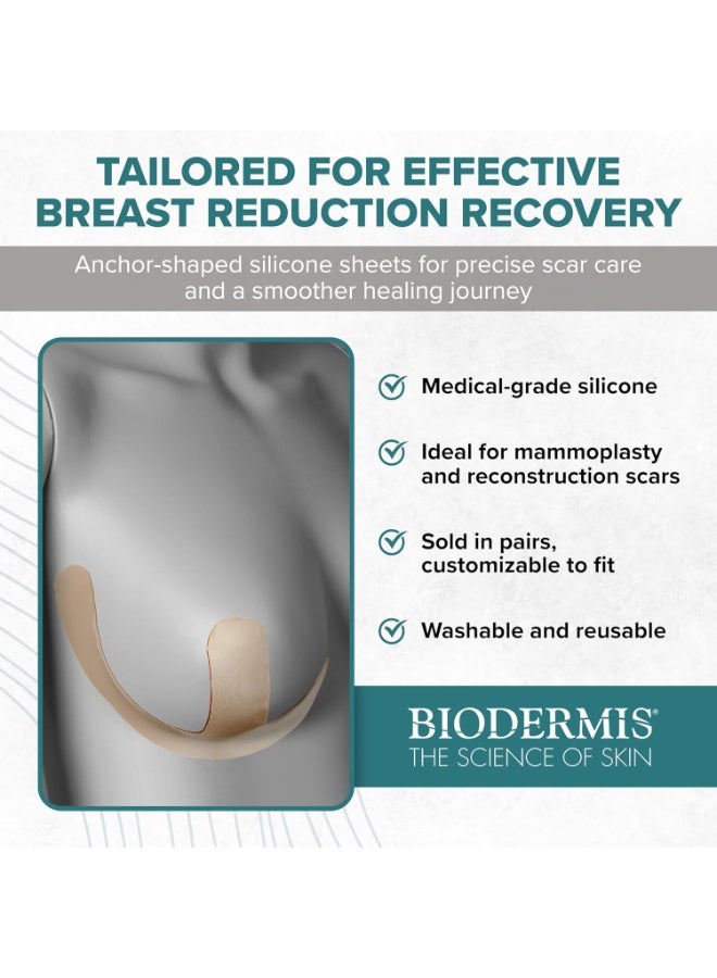 PROSIL Biodermis Epiderm Mastopexy (1 Pair) (Natural) Silicone Scar Sheets - Image 5