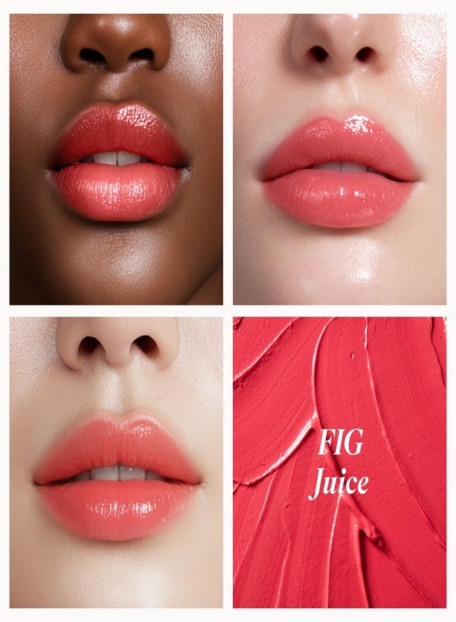 INGA Water Glow Melting Balm - Hydrating Tinted Lip Balm with Soft, Melt-On Texture, Natural Sheer, Glass-Like Finish with Non-Sticky, Lightweight Comfort (FIG JUICE) - Image 3