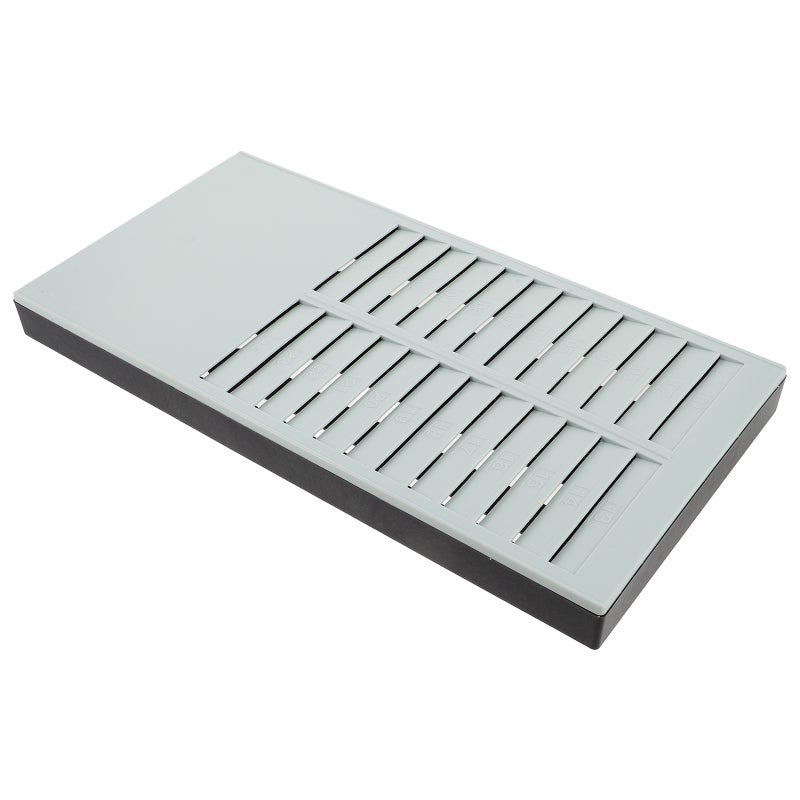 Time Card Holder Wall Mounted Attendance Cards Holder Multiple Pockets Cards Holder Card Organizer for Office and Warehouse, - Image 5