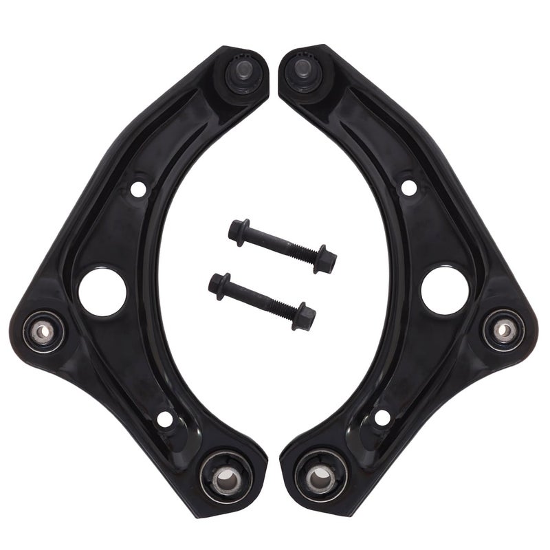 TUCAREST K621576 K621577 Pair Front Lower Control Arm and Ball Joint Assembly Compatible With Nissan 1219 Versa 16L1519 Micra1419 Versa Note 545009KS1B 545019KS1B