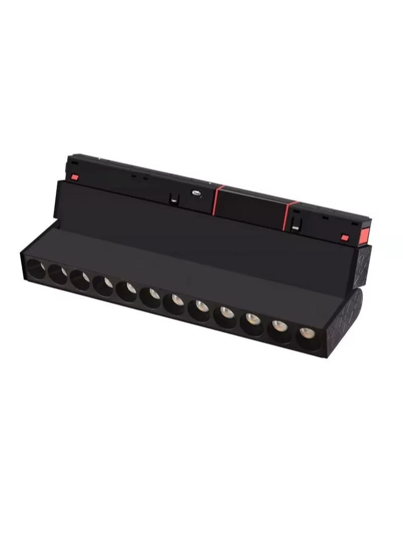 FUTURE BUILDING 23 C.M Magnetic Rotable | 360Drgree Grille Light | Multiple installation methods | Surface | Ceil | Hanging Recessed | 1M 2M 3M Aluminum Magnet Rail | Led Magnetic | Track Flood | Spot Light | Systems 12W Grille Light - Image 1