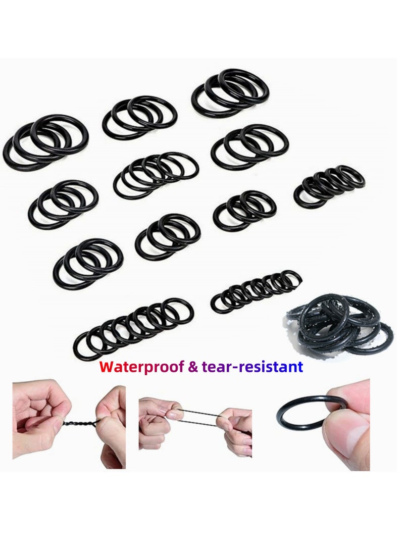 NOVOLAN Rubber O-Rings Assortment Kit - 740 Pieces in a Storage Box - 24 Different Sizes - Ideal for Plumbing, Faucets, Auto Repairs, Machinery Connections - Durable Nitrile Rubber Black Gaskets  - Image 5
