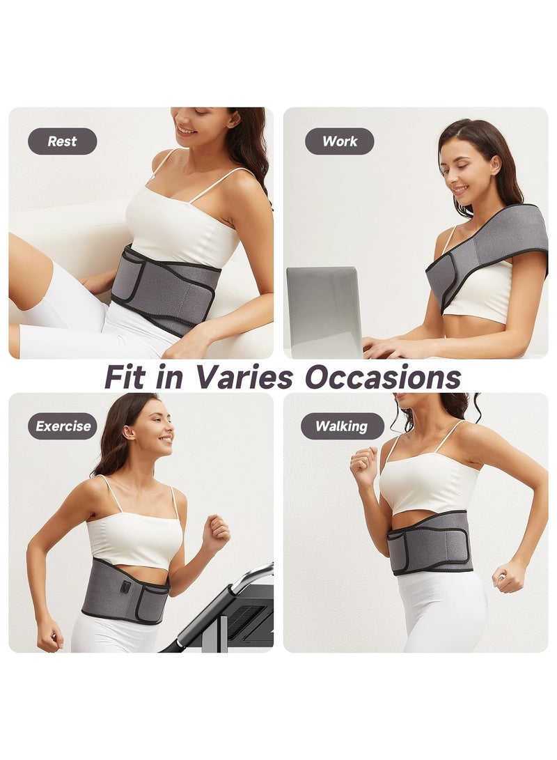 Red Light Therapy Wrap Belt for Body Men and Women Gift 100 LEDs 5 Gears 9 Timers Remote Control 660nm and 850nm Infrared Light Therapy for Back Waist Muscle Pain Relief - Image 4