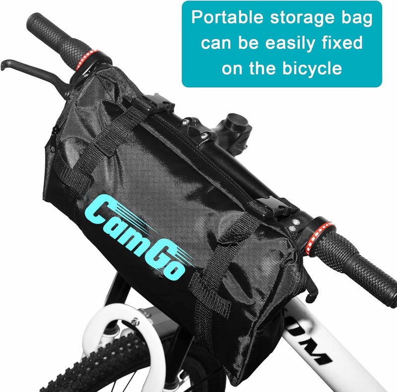 CamGo 26 Inch Folding Bike Transport Bag - Waterproof Bicycle Travel Case Carrier Bag for Train Air Travel - Image 5