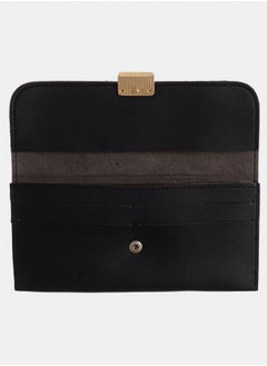 Women's leather wallet with multiple pockets and a black square lock - pzsku/ZD116B7D753009C7A62B6Z/45/_/1737461933/541d39a9-b8cb-4a34-829e-be64dd7e2a52