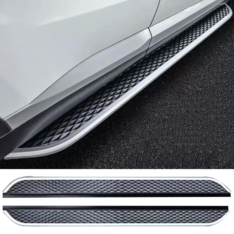 Generic Yucisily 2pcs Side Step fit for Nissan Pathfinder 2022-2024 Running Board Aluminium Pedal (with Brackets)  - Image 1