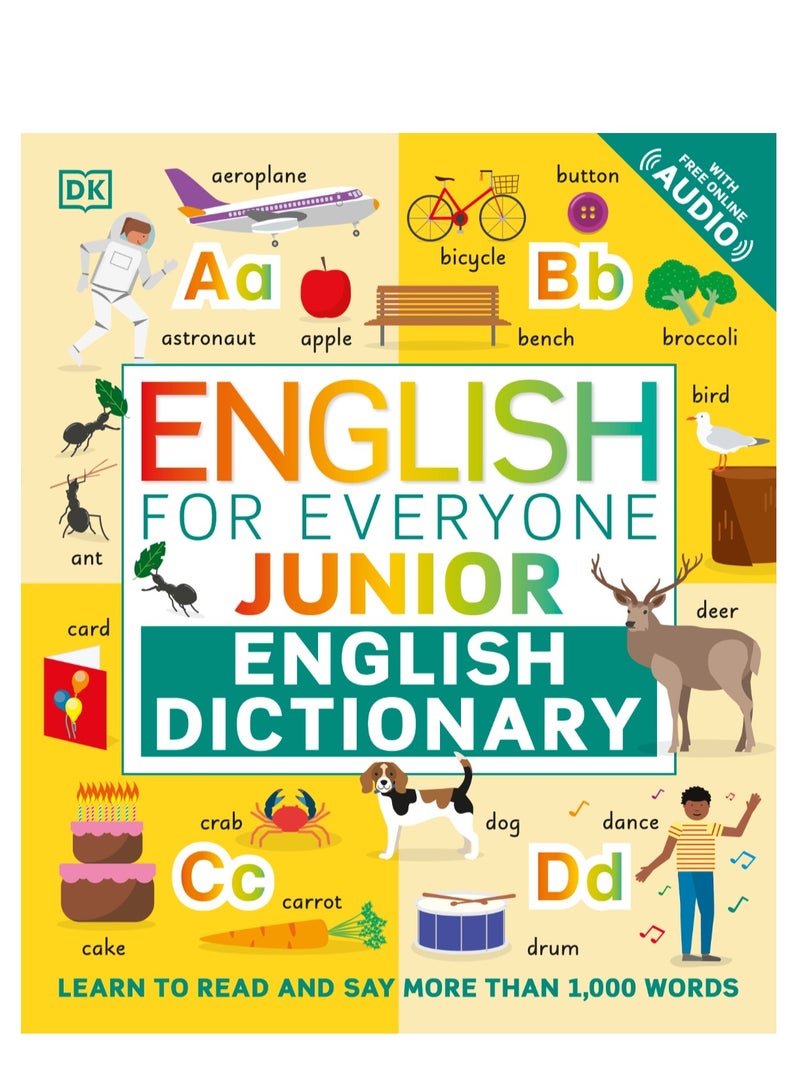 English for Everyone Junior English Dictionary: Learn to Read and Say 1,000 Words