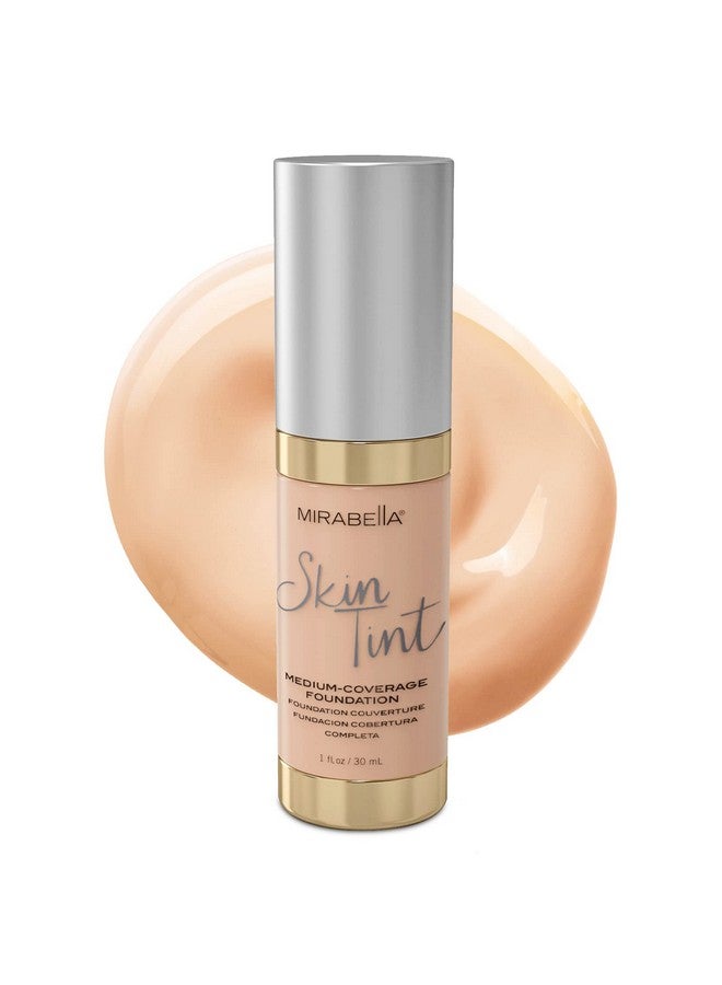 Mirabella Skin Tint Creme Foundation Ic Cool Undertone Oil Free Mineral Liquid Foundation Medium Coverage Delivers Moisture And Hydration Minimize Fine Lines & Wrinkles - Image 1