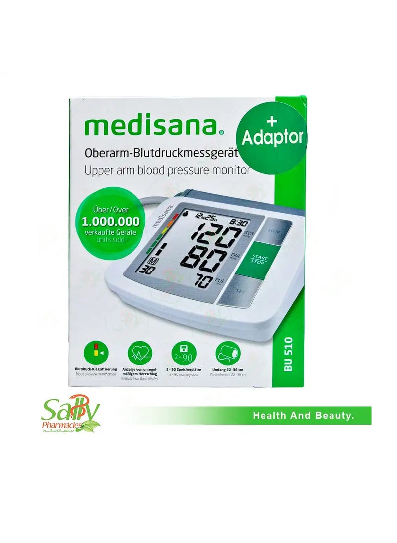 ميديسانا جهاز قياس ضغط الدم من الذراع العلوي من ميديسانا (BU 510) - Image 1