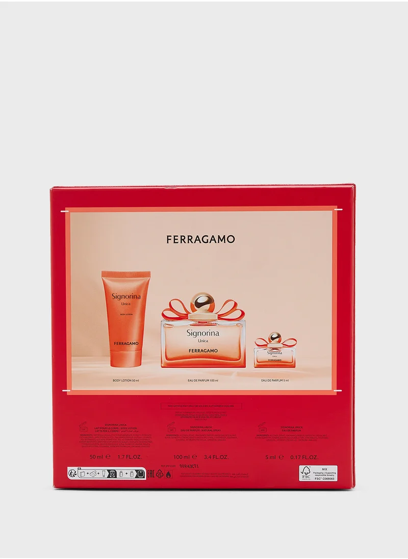 سلفاتوري فيراغامو Sf Sig.Unica (100Ml Edp+Bl 50Ml+5Ml Mini, Savings 33%