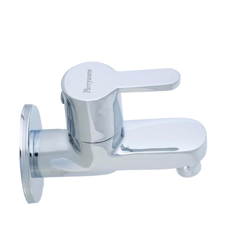 Parryware Claret Series Wall Mounted WC Area BIB Cock with Nozzle (Chrome) | Top Lever, Brass Body | Bib Tap for Bathroom, Toilet, Home | G5279A1 - Image 3