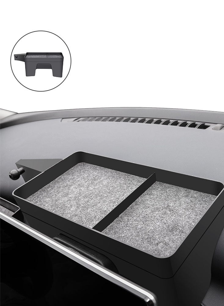 Perfii Car Phone Holder with Storage Box Tray Console Navigation Screen Cell Phone Holder for BYD Atto 3 Yuan Plus  - Image 1