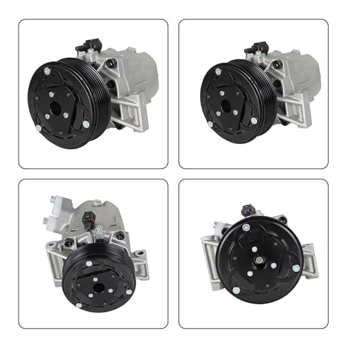 Silscvtt A/C Compressor with Clutch Replacement for Nissan Tiida Versa 92600CJ60A CO 11155C - Image 2