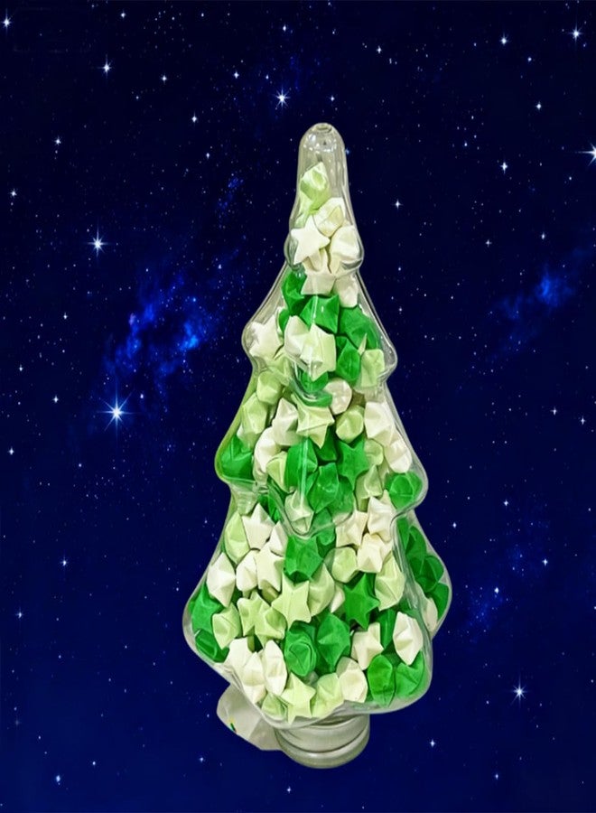 Hvogvok Origami Paper Stars, Colorful Handcraft Origami Lucky Star Paper DIY Paper Arts Creativity Hand Art Crafts(Green gradient 540 sheets) - Image 4