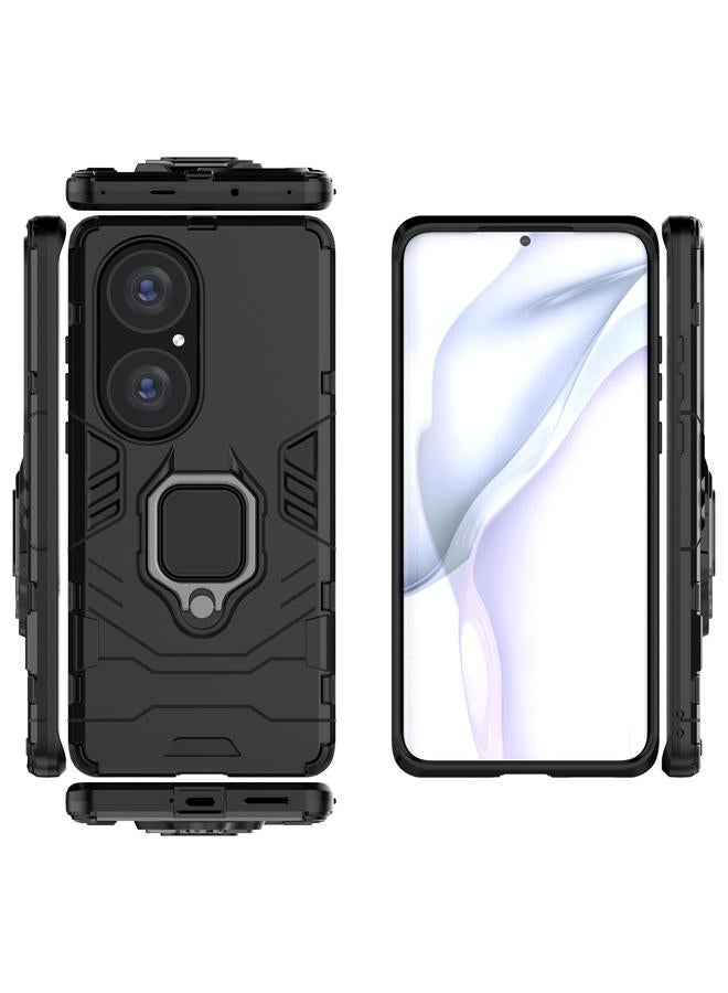 Zaboon Case For Huawei P50 Pro PC + TPU Shockproof Protective Case with Magnetic Ring Holder - Image 5