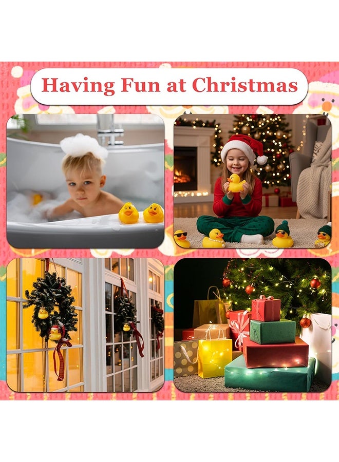  دومو تقويم المجيء لبطاطات المطاط لعيد الميلاد، صندوق ألعاب عشوائية لبطات صغيرة، بطات مطاطية لـ 24 يومًا من العد التنازلي لعيد الميلاد، ألعاب حمام ممتعة للأطفال الصغار، هدايا حفلات استقبال المواليد، هدايا تقويم المجيء للبنات للأعياد وعطلات عيد الميلاد، هدايا وحفلات للأطفال والبنات - Image 5