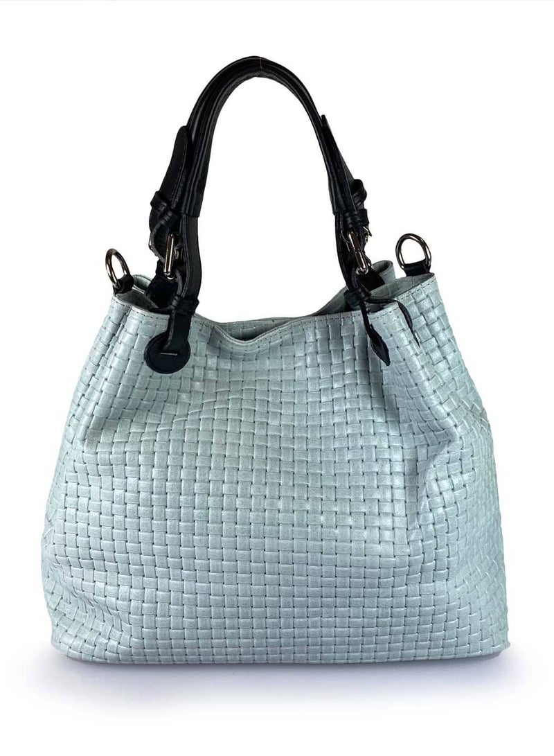 Woven Hobo Handbag  - Image 1
