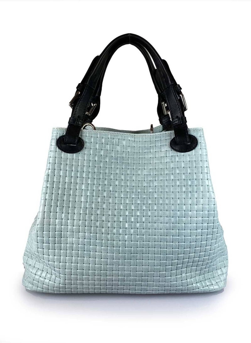 Woven Hobo Handbag  - Image 2