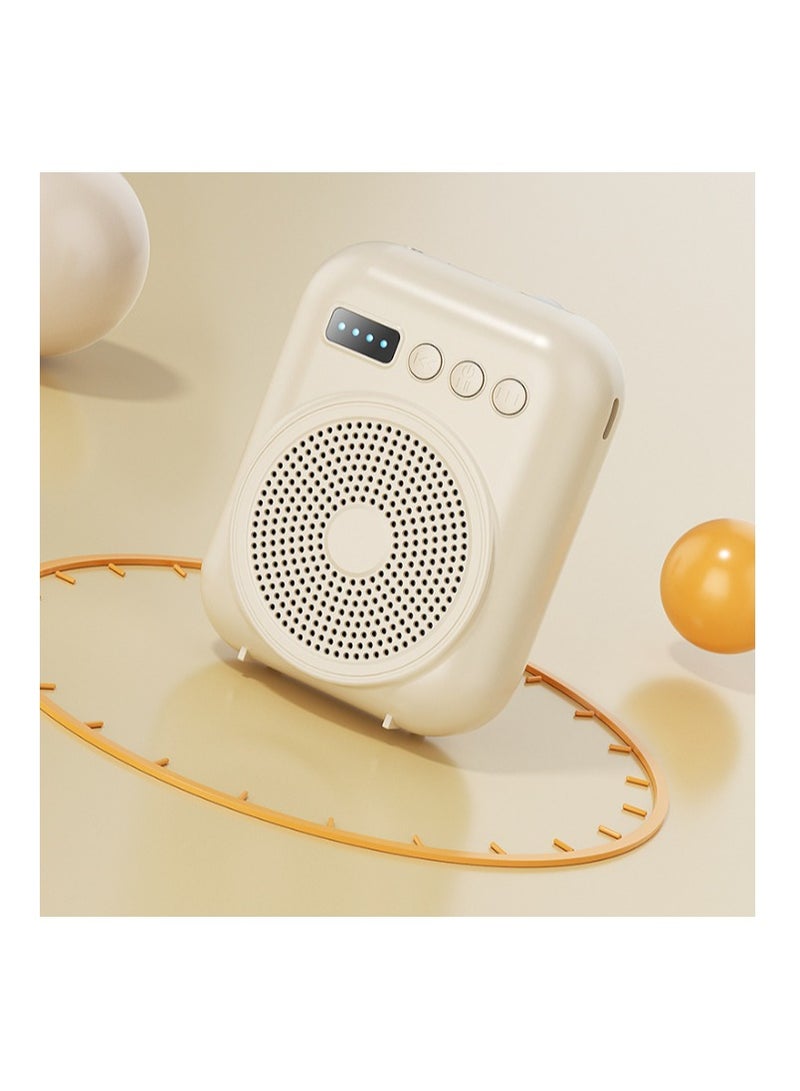 general Voice Amplifier with Wired Microphone Headset, Portable Rechargeable PA System Speaker Personal Microphone Speech Amplifier, Loudspeaker for Teachers, Tour Guides/Coaches Metting/Yoga/Fitness - Image 3