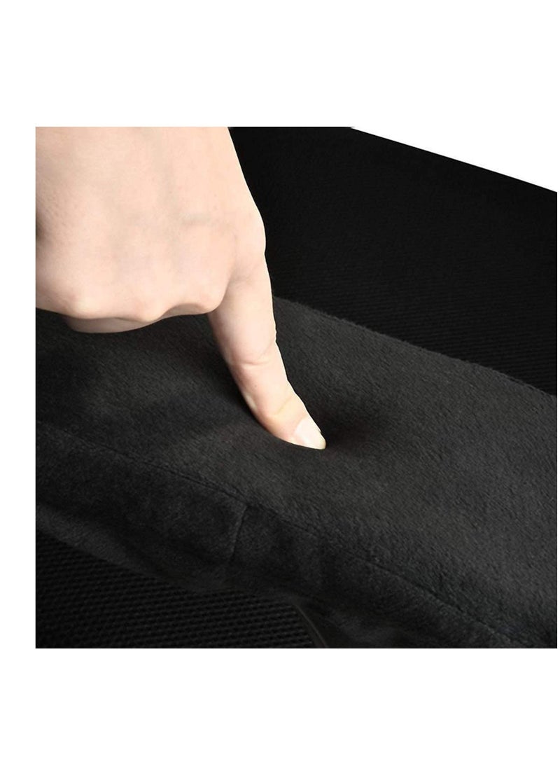 كابتن تيك Ergonomic Memory Foam Office Chair Armrest Pads, Comfy Gaming Chair Arm Rest Covers for Elbows and Forearms Pressure Relief (Set of 2) - Image 2