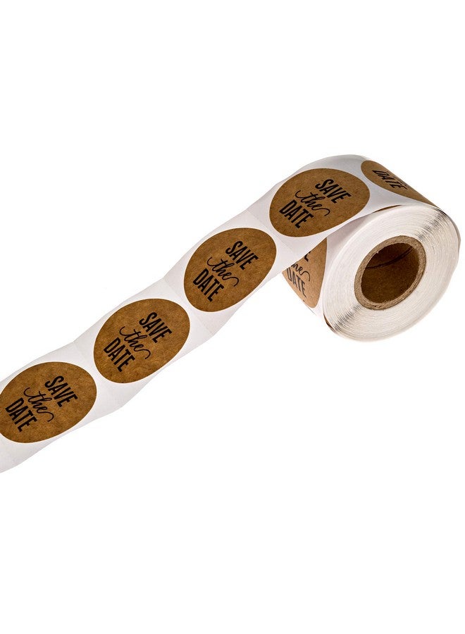 SBlabels Save The Date Stickers / 250 Labels Per Roll / 1.5" Save The Date Wedding Seals - Image 3