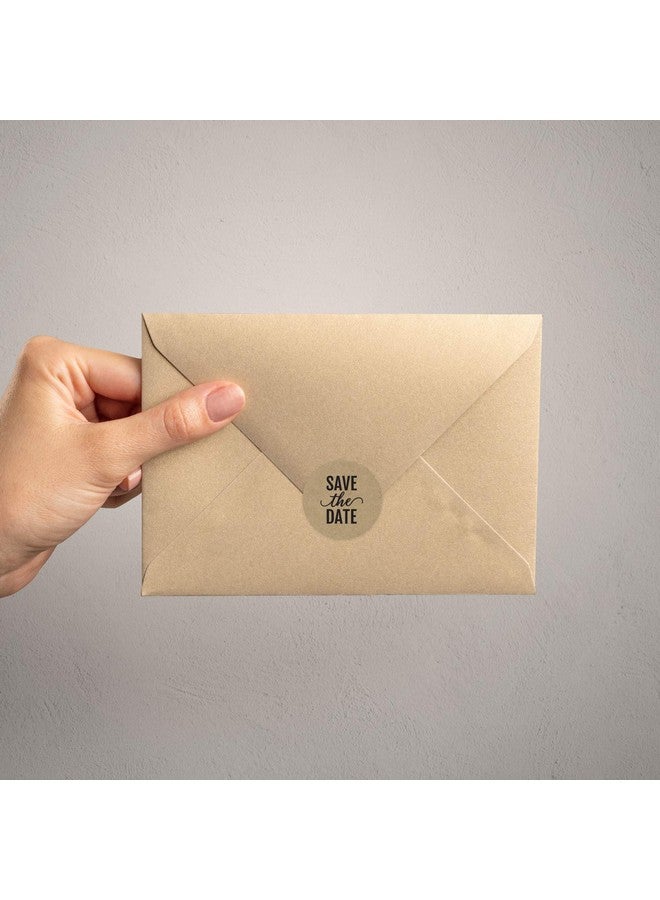 SBlabels Save The Date Stickers / 250 Labels Per Roll / 1.5" Save The Date Wedding Seals - Image 4